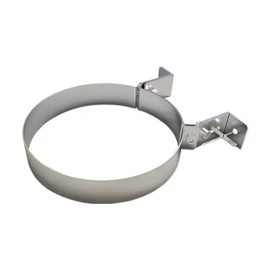 Muurbeugel 5-8 Cm | TBV DW RVS Ø125 mm | TBV EW Ø175 mm