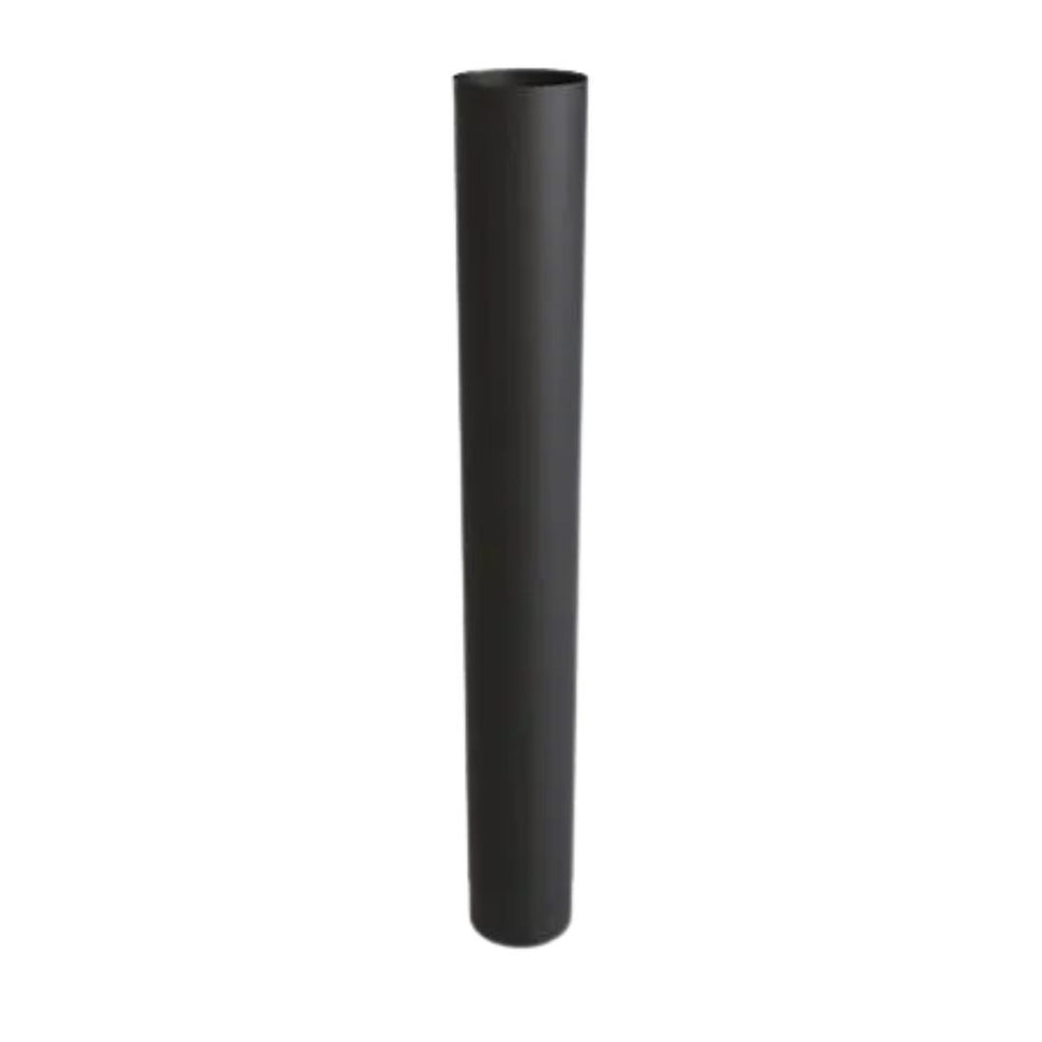 Pijp 100 Cm Zwart Staal 2mm Ø130 mm