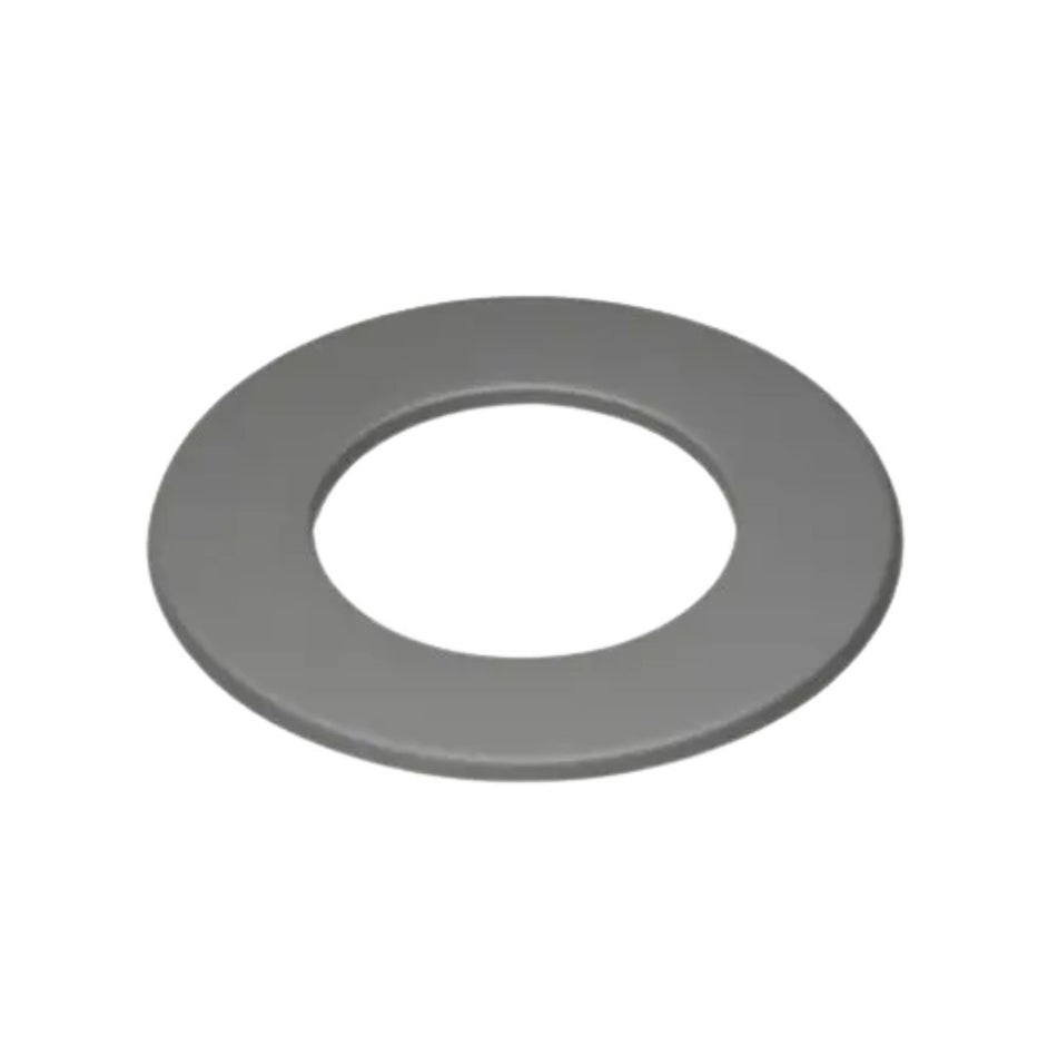 Rozet 5 Cm Antraciet Staal 2mm Ø150 (155) mm