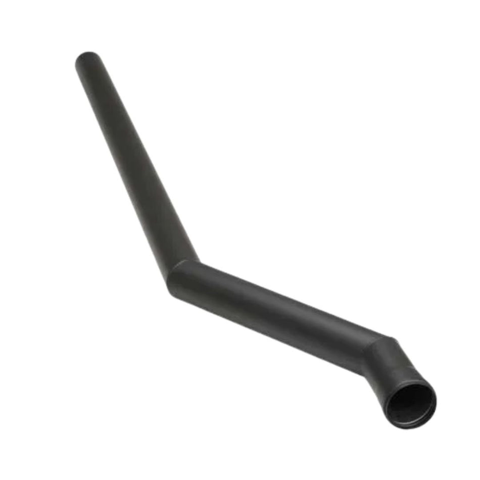 S-Pijp Zwart Pellet Ø80 mm