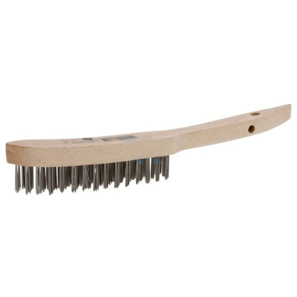 Staalborstel Hout 4-Rij