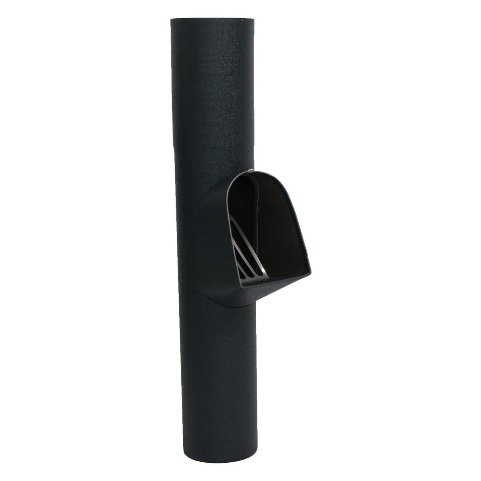 Vestis Antraciet Bladvanger met RVS Rooster | 3D RAL 7016 | ø80 mm